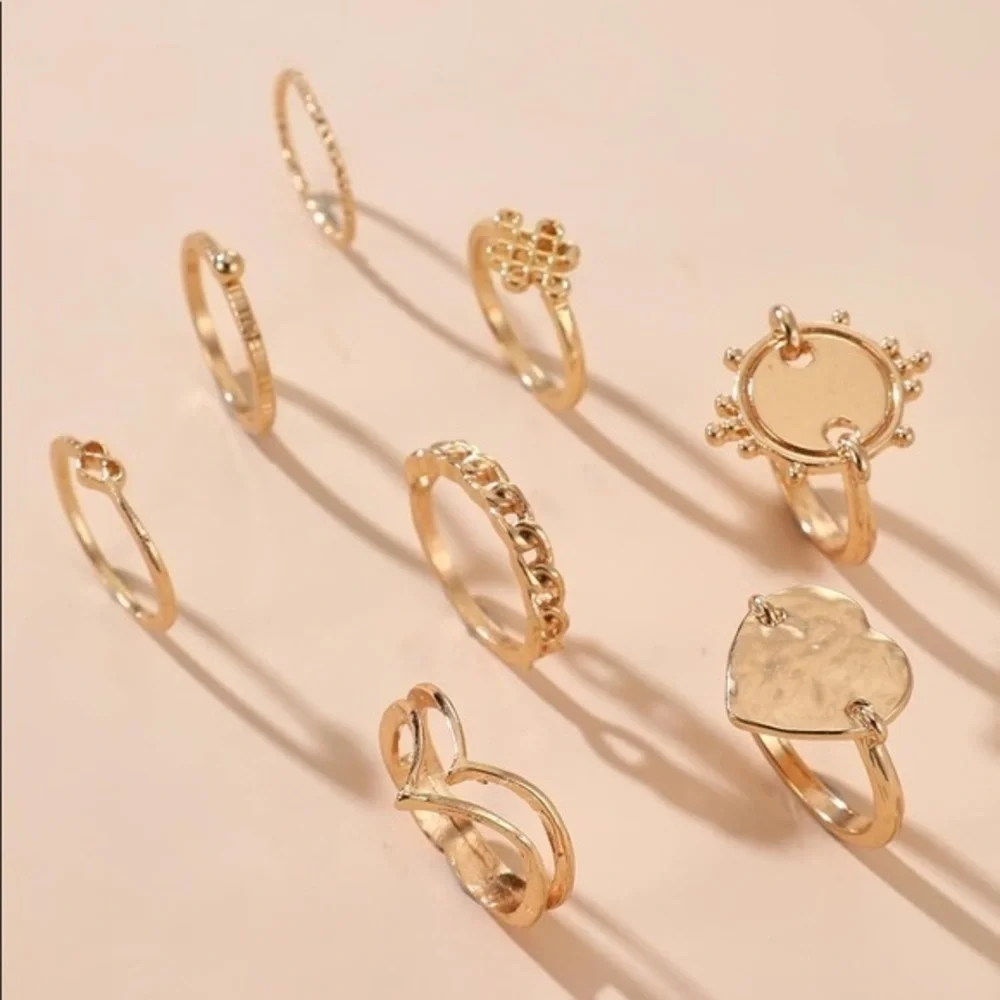 3/$30 💛 Boho Ring Set